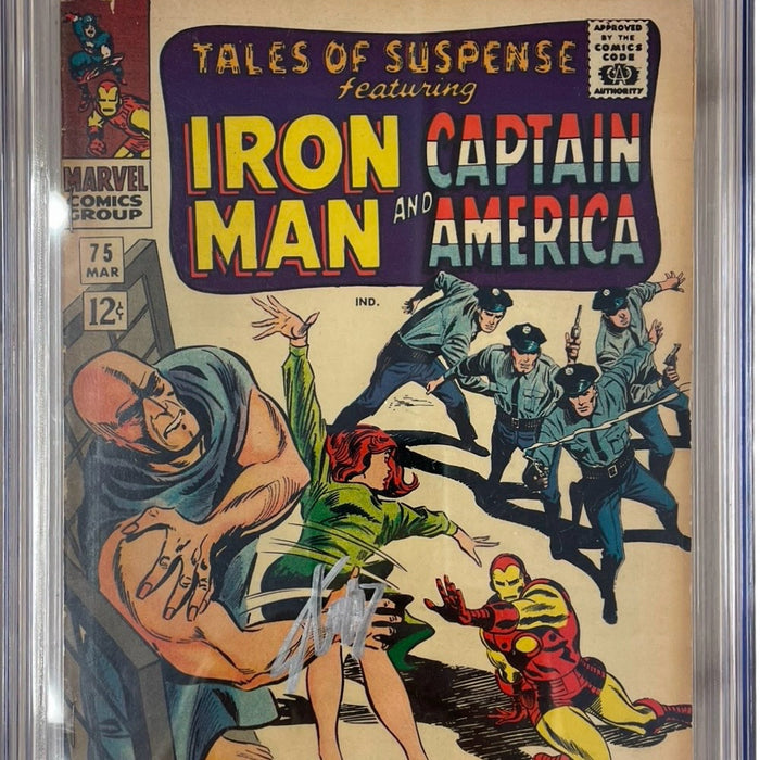 Tales of Suspense #75 CGC SS 5.0 SIGNED STAN LEE