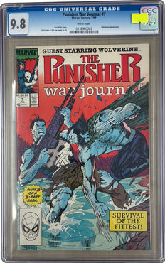 Punisher War Journal #7 CGC 9.8