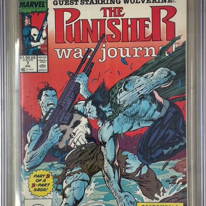 Punisher War Journal #7 CGC 9.8