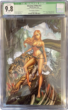 Uncanny X-Men #12 JScottCampbell.com Edition B CGC 9.8 QUALIFIED "SIGNED" CAMPBELL