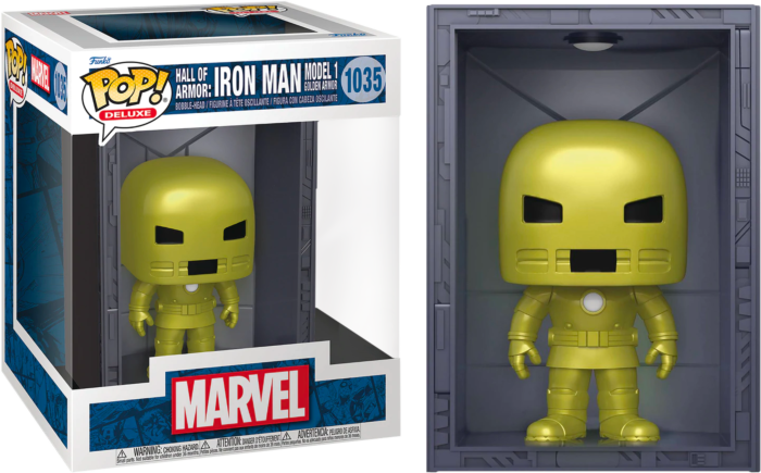 Funko POP! Marvel Hall of Armor: Iron Man Model 1
