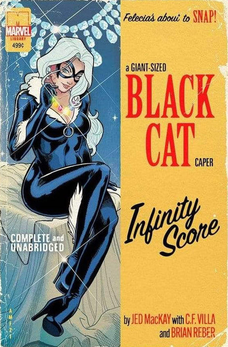 GIANT-SIZED BLACK CAT: INFINITY SCORE #8 FLEECS VIRGIN EXCLUSIVE (LTD TO 3000)