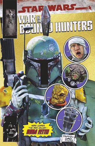 STAR WARS: WAR OF THE BOUNTY HUNTERS ALPHA #1 MIKE MAYHEW GOLD TRADE DRESS HOMAGE VARIANT (LTD TO 1500)