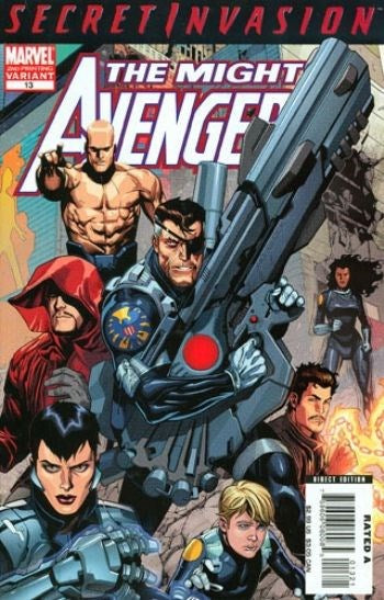 THE MIGHTY AVENGERS (2007) #13 2ND PRINT