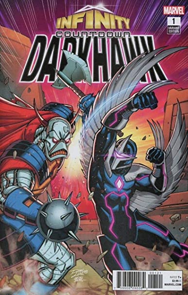 INFINITY COUNTDOWN DARKHAWK #1 RON LIM VARIANT