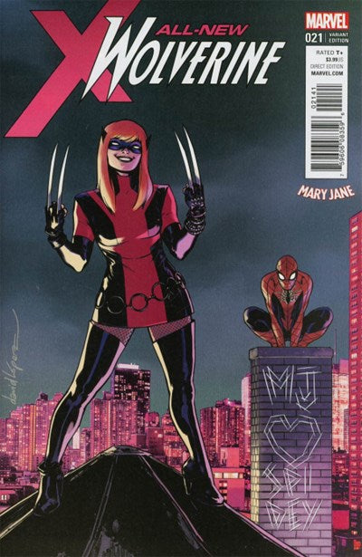 ALL-NEW WOLVERINE #21 MARY JANE VARIANT