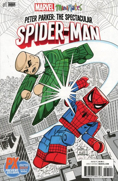 PETER PARKER: THE SPECTACULAR SPIDER-MAN #1 SDCC 2017 PX PREVIEWS EXCLUSIVE (LTD TO 5000)