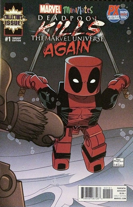 DEADPOOL KILLS THE MARVEL UNIVERSE AGAIN #1 SDCC 2017 PX PREVIEWS EXCLUSIVE (LTD TO 5000)