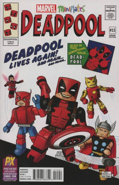 DEADPOOL (2016) #15 SDCC 2016 PREVIEWS MINIMATES EXCLUSIVE