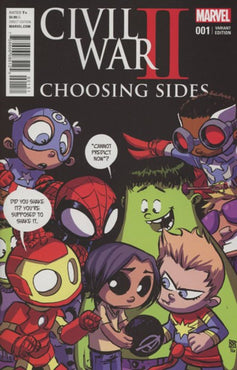 CIVIL WAR II: CHOOSING SIDES #1 SKOTTIE YOUNG VARIANT