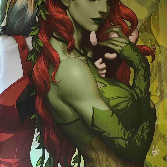 HARLEY QUINN & POISON IVY #1 NYCC POISON IVY SILVER FOIL EXCLUSIVE