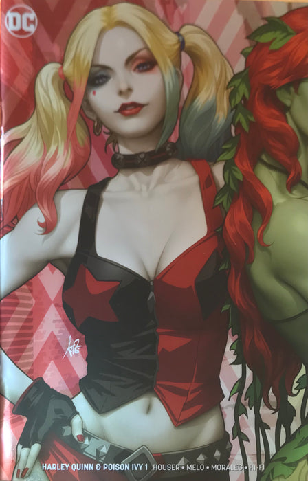 HARLEY QUINN & POISON IVY #1 NYCC HARLEY QUINN SILVER FOIL EXCLUSIVE