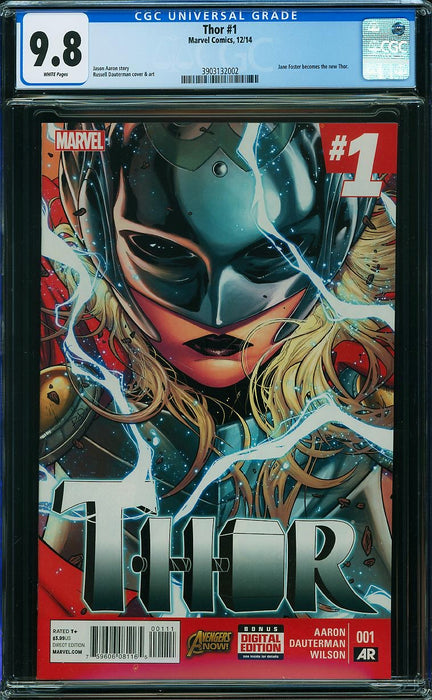 THOR (2014) #1 CGC 9.8