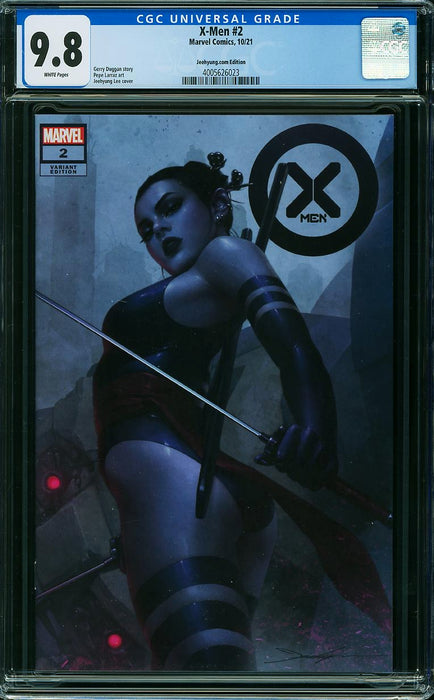 X-MEN (2021) #2 JEEHYUNG.COM EDITION CGC 9.8