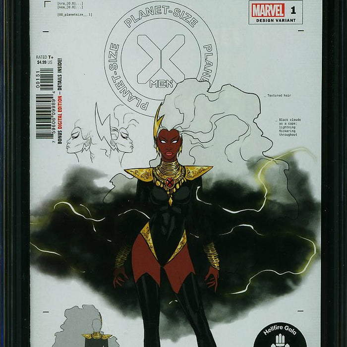 PLANET-SIZE X-MEN #1 DAUTERMAN VARIANT A CGC 9.8