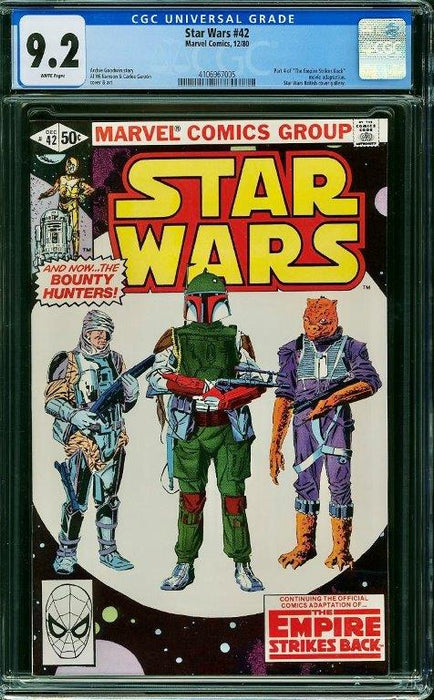 STAR WARS #42 CGC 9.2