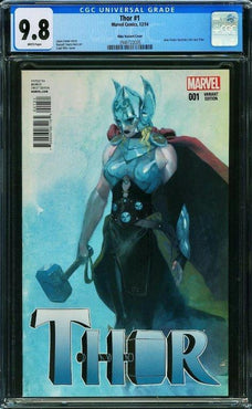 THOR #1 RIBIC VARIANT COVER CGC 9.8