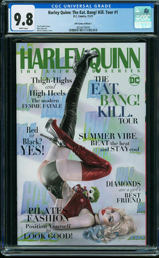 Harley Quinn: The Eat. Bang! Kill. Tour #1 KRS Comics Edition C CGC 9.8