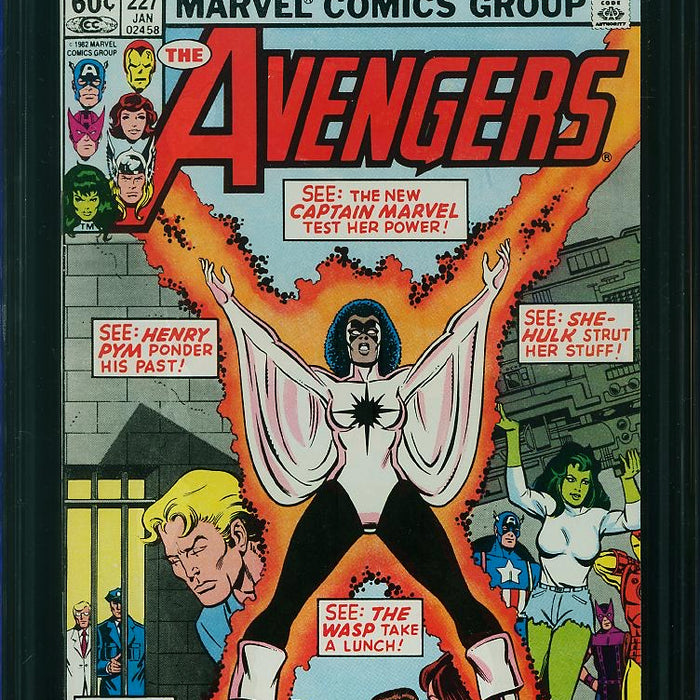Avengers #227 Newsstand Edition CGC 9.8
