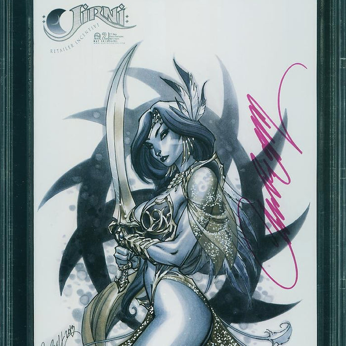 Jirni #2 Campbell Retailer Incentive CBCS 9.8 signed by J. Scott Campbell