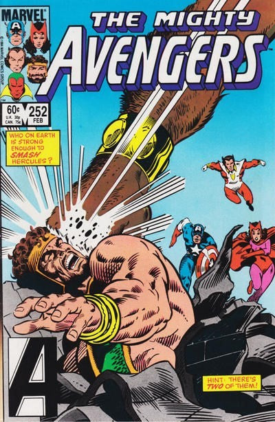 AVENGERS #252 (DIRECT EDITION)