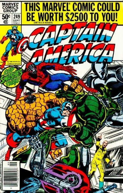 CAPTAIN AMERICA #249 (NEWSSTAND EDITION)