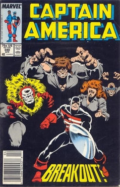 CAPTAIN AMERICA #340 (NEWSSTAND EDITION)