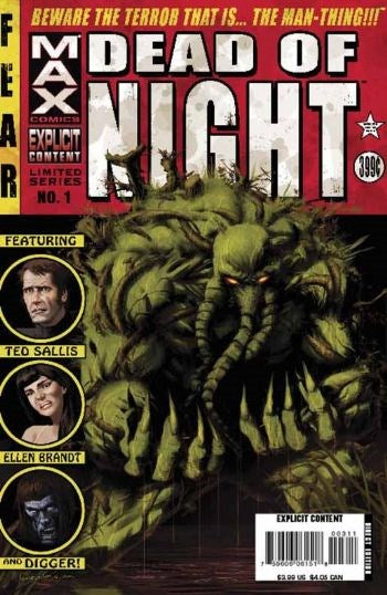 DEAD OF NIGHT FEATURING MAN-THING #1