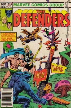DEFENDERS #115 (NEWSSTAND EDITION)