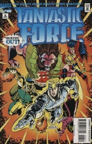 FANTASTIC FORCE (1994) #6 (DIRECT EDITION)