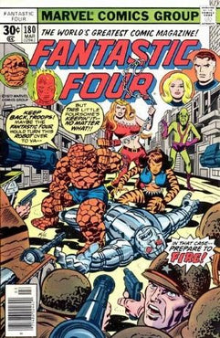 FANTASTIC FOUR #180 (NEWSSTAND EDITION) 9.0