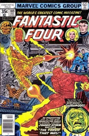 FANTASTIC FOUR #189 (NEWSSTAND EDITION) 8.0