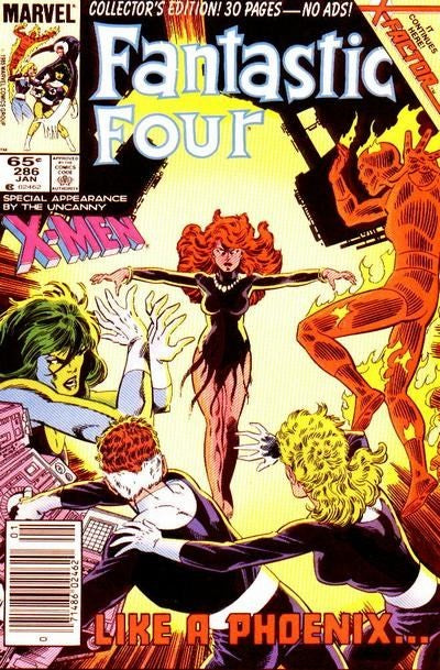 FANTASTIC FOUR #286 (NEWSSTAND EDITION)