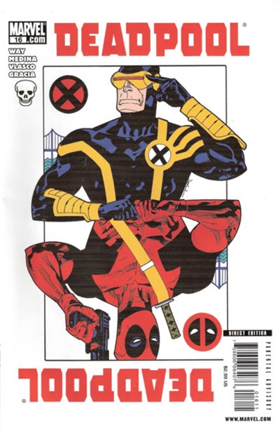 DEADPOOL (2008) #16 CYCLOPS UPRIGHT COVER