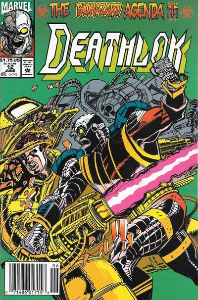 DEATHLOK (1991) #12 (NEWSSTAND EDITION)