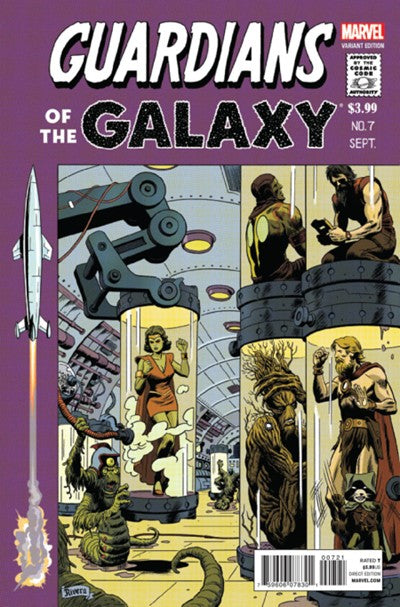 GUARDIANS OF THE GALAXY (2013) #7 RIVERA VARIANT (LTD 1:100)