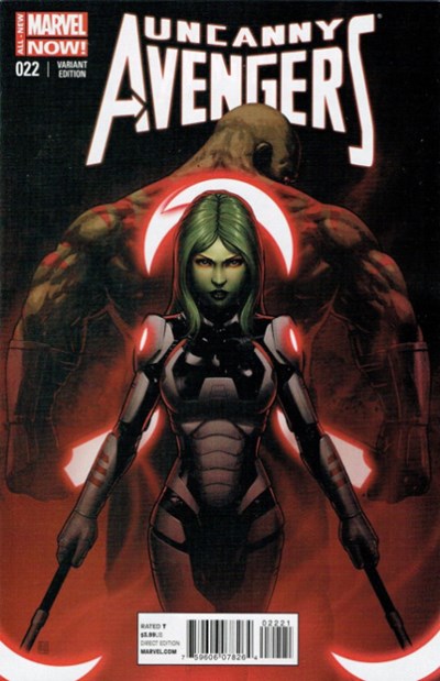 UNCANNY AVENGERS #22 GUARDIANS OF THE GALAXY VARIANT (LTD 1:15)