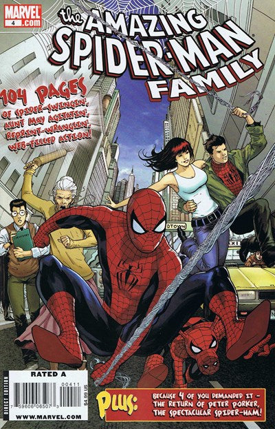 AMAZING SPIDER-MAN FAMILY #1-8 SET