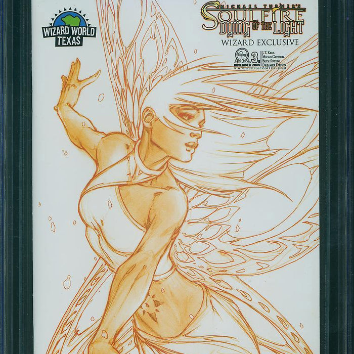 SOULFIRE: DYING OF THE LIGHT #3 WIZARD WORLD EXCLUSIVE CGC 9.8