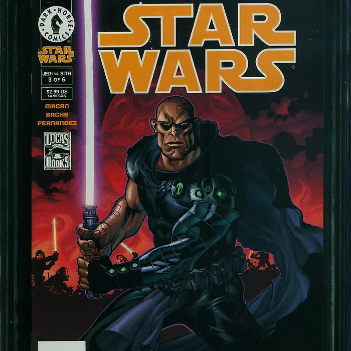 STAR WARS: JEDI VS SITH #3 CGC 9.6