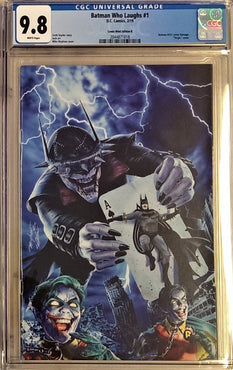 BATMAN WHO LAUGHS #1 COMIC MINT CVR B CGC 9.8