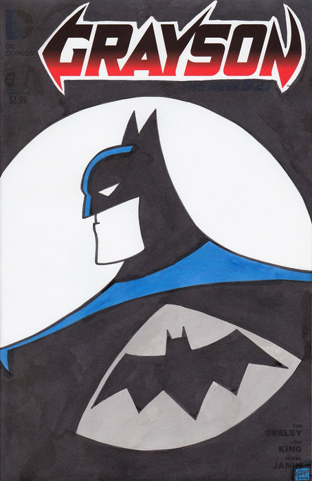 Batman Original Art by Gary Parkin