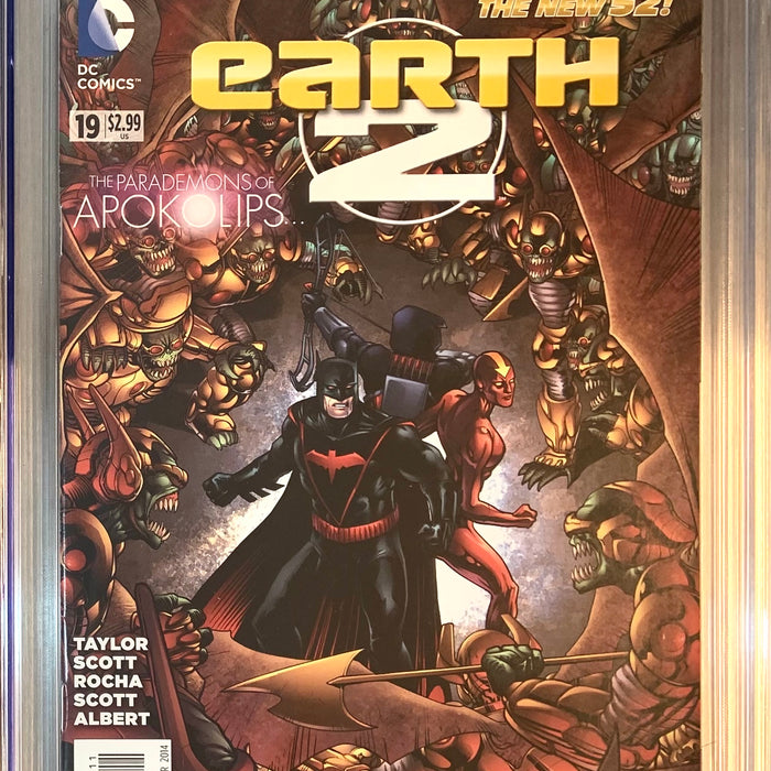 EARTH 2 #19 CGC 9.8