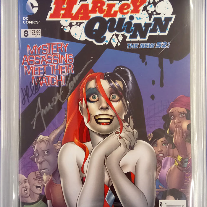 Harley Quinn #8 CGC SS 9.8 signed by Conner & Palmiotti