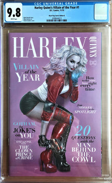 HARLEY QUINN'S VOTY #1 NATALI SANDERS TD CGC 9.8