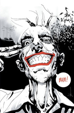 THE JOKER: YEAR OF THE VILLAIN #1 FORBIDDEN PLANET B&W VIRGIN