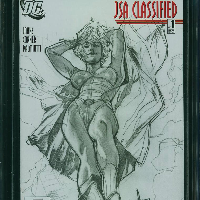 JSA: CLASSIFIED #1 SKETCH EDITION CGC 9.6