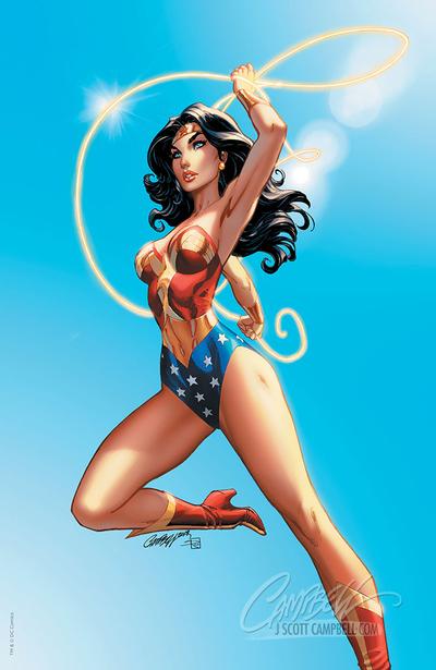 WONDER WOMAN #750 CAMPBELL ECCC EXCLUSIVE CVR E