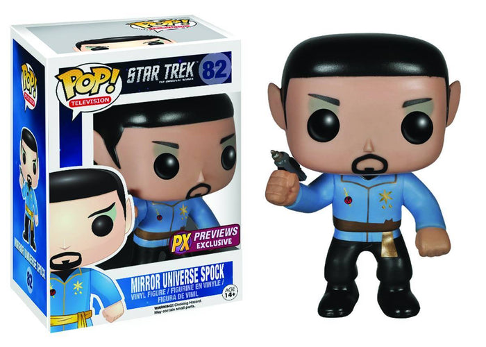 Funko POP! Star Trek: Mirror Universe Spock Exclusive Vinyl Figure