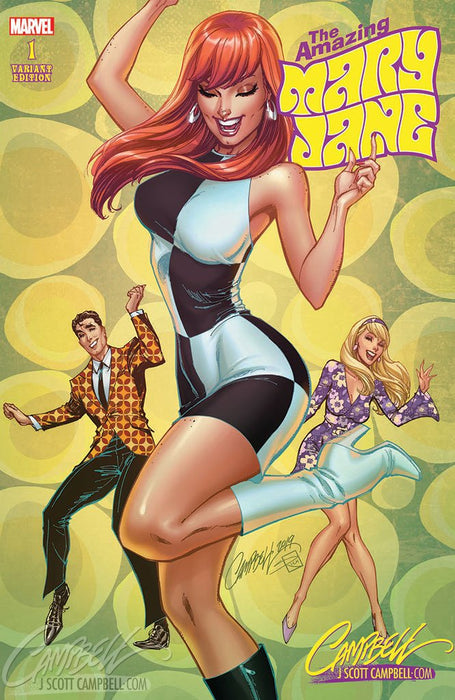 AMAZING MARY JANE #1 J SCOTT CAMPBELL 60'S EXCL. 1500